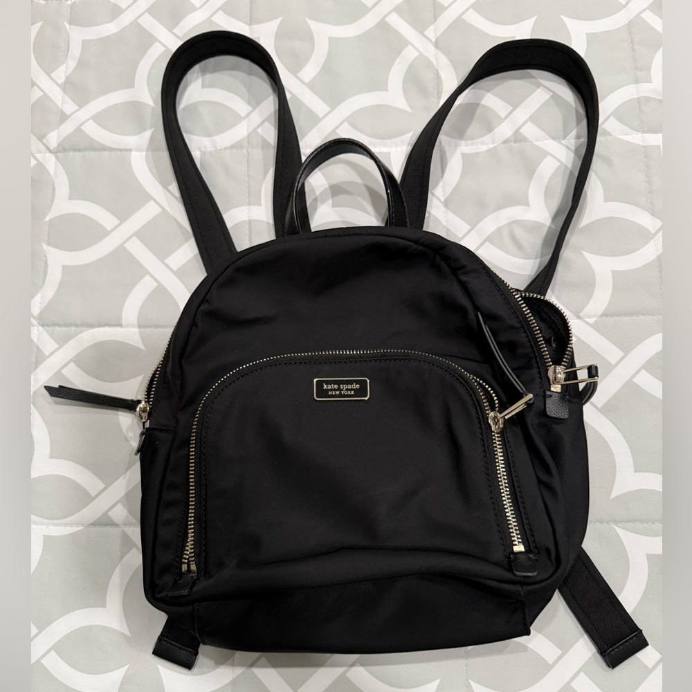 kate spade Black Mini Backpack